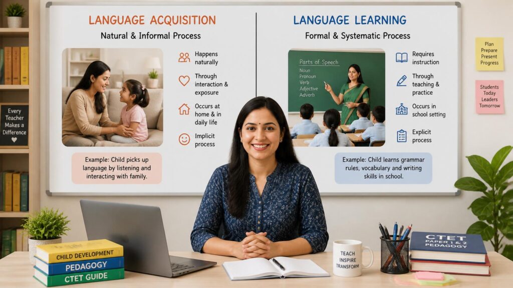 Language Acquisition vs Language Learning